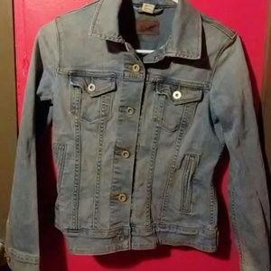 Light blue jean jacket size small